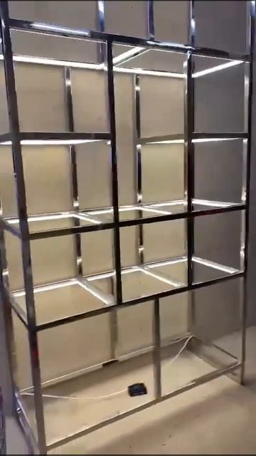 Стеллаж из нержавеющей стали под заказ от MetalDecor смотреть онлайн