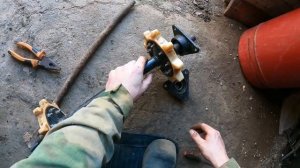 Замена подшипников. Подготовка мотобуксировщика к зи?