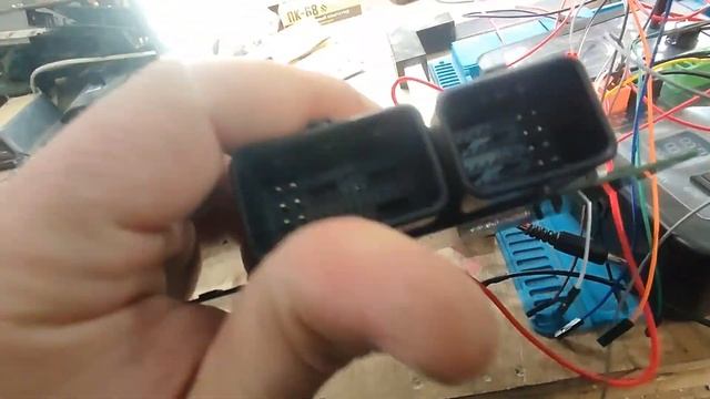 проверка блока управления М74 гранта, с помощью стенда