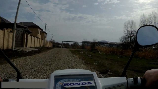 Honda Gyro UP Первый тест-драйв