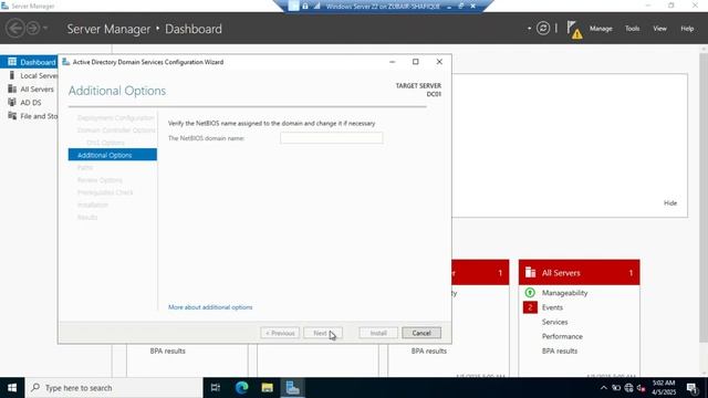 How to Install and Configure Active Directory on Windows Server 2022 | Step-by-Step Tutorial смотреть онлайн