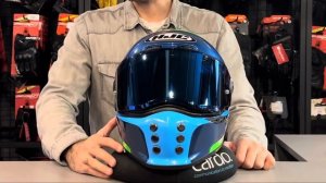 КЛАССНЫЙ РЕТРО ШЛЕМ HJC V10 ОБЗОР