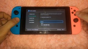 Обновление Кефир и Прошивки на Nintendo switch без ПК