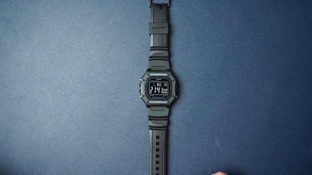 Лучшие бюджетные часы для городского EDC Casio W-218H-1B смотреть онлайн