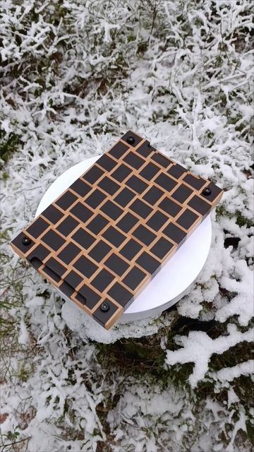 Торцевая разделочная доска "плетёнка" изнанка end cutting bo смотреть онлайн