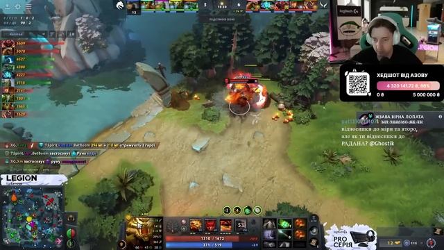 Нарешті пікнули Axe в топ матчі між Xtreme Gaming I Team Spirit в DOTA 2