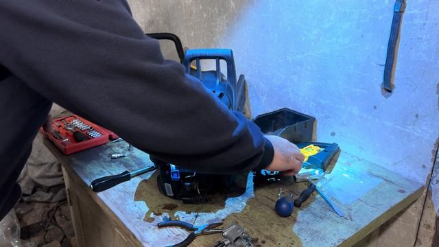 CS340 как менять карбюратор смотреть онлайн