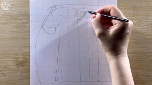 Как нарисовать Месси с футболкой