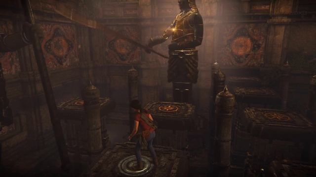 Головоломка Статуи с Топором Uncharted The Lost Legacy 4KUltraHD