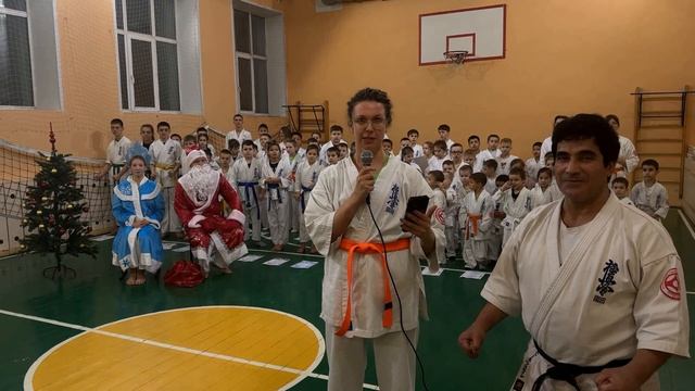 Новогоднее поздравление Кайчо Сонода (Кёкусинкай кар?