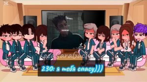 Игра в кальмара 2 реакция гача на тик ток,squid game 2 reaction on