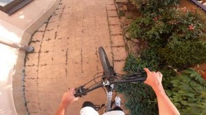 СТАНТ ПО ГОРОДУ НА ВЕЛОСИПЕДЕ/ ПАДЕНИЕ ПЕРЕД ПОЛИЦИЕЙ/