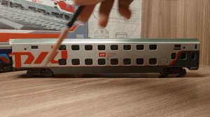 Обзор моделей двухэтажных вагонов от "Умной бумаги" | Mo