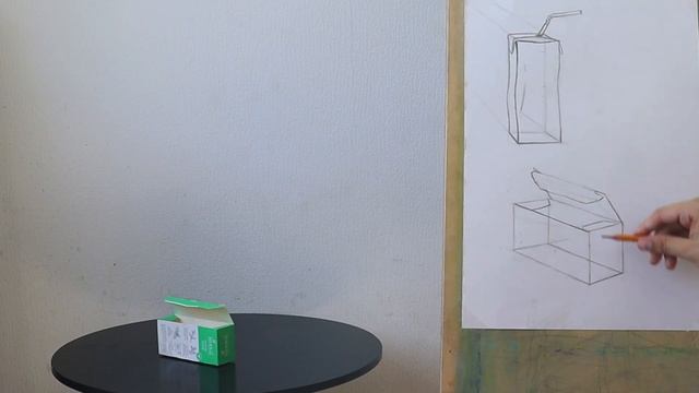 Академический рисунок. Простые предметы кубической ф?