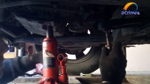 Замена задней опоры двигателя.