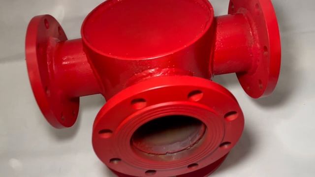 Тройник фланцевый с пожарной подставкой ППТФ смотреть онлайн