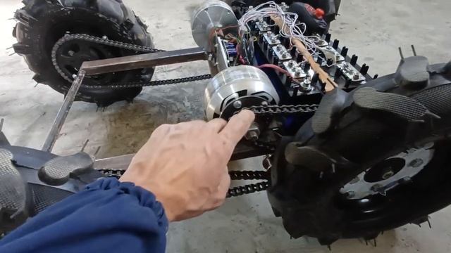 Газонокосилка на радиоуправлении. Часть 2.