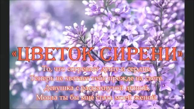 2025... I «Измученный одиночеством...» I «Цветок сирени...» (