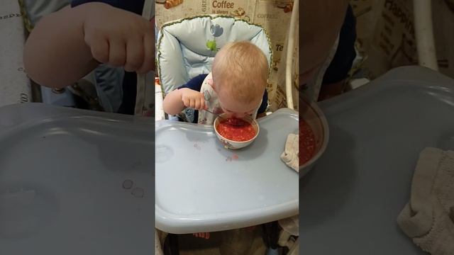 Кушаем сами в 1г.10мес. смотреть онлайн