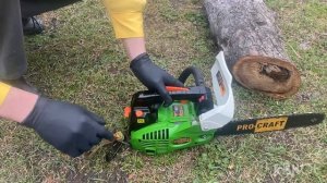 PRO CRAFT K 300 S.Мини пилка после двух лет эксплуатации.#бенз