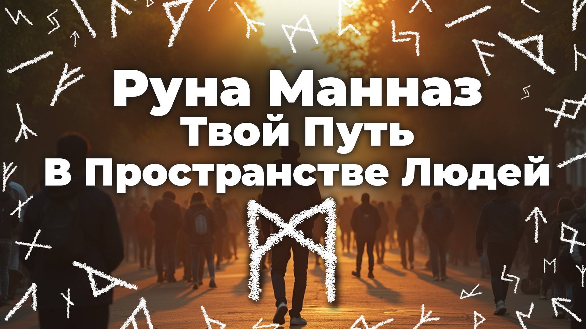 Руна Манназ — Твой Путь В Пространстве Людей