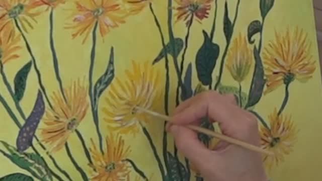 рисуем картину масляными красками смотреть онлайн
