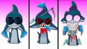 Sprunki Tralalero Tralala Итальянский Brainrot Все Фазы