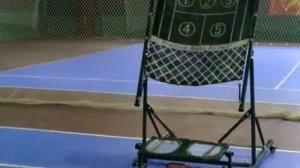 Теннисный тренажер + радар скорости полета мяча