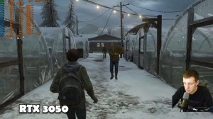 RTX 3050 в The Last of Us Part 2 Remastered на игровом ноутбуке