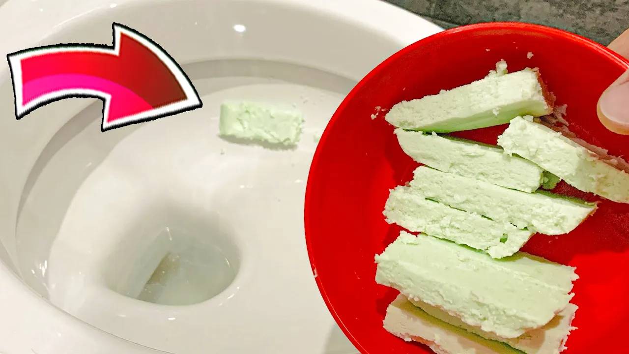 Забудьте о магазинных средствах! Варим мыло и делаем стикеры для унитаза сами!