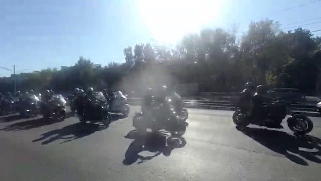 Закрытие мотосезона. Ульяновск. 118 мотоциклов