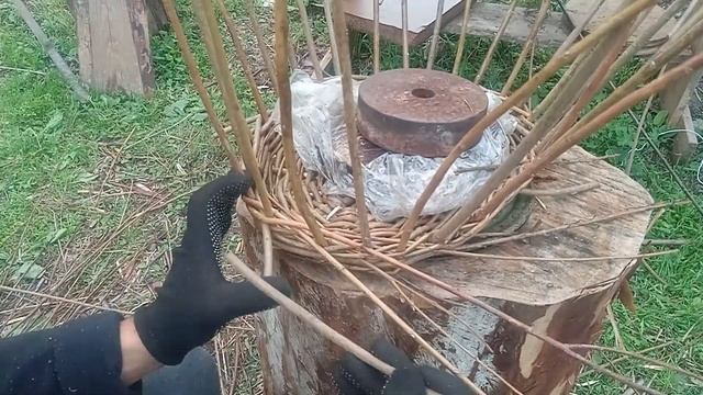 ПЛЕТЕНИЕ КОРЗИНЫ СВОИМИ РУКАМИ ИЗ ИВОВЫХ ПРУТЬЕВ // Timel