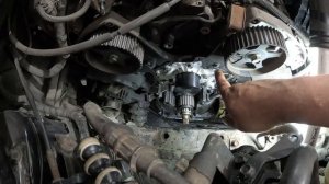 Hyundai Tucson 2.7 v6 Замена ремня ГРМ.