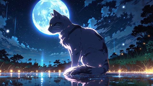 Лунный кот(Н.Ветлицкая) Synthwave версия(Suno ai) смотреть онлайн