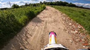 KTM на минималках. Впечатления от Ataki EF250R. Покатушка.