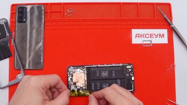 Замена экрана на Realme GT Master Edition смотреть онлайн