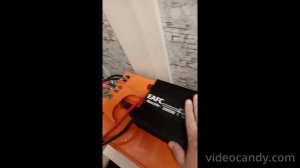 Тест  инвертора EAFC 3000 вт синус и нагрузка