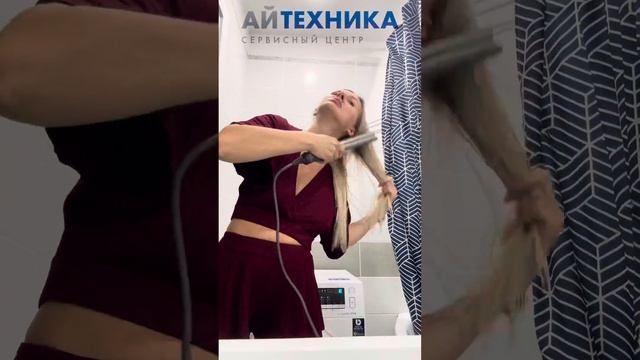 Тестируем DYSON Выпрямитель с функцией фена Airstrait #dyson