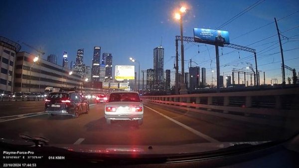 Тест записи Playme Force Pro: качество видео ночью