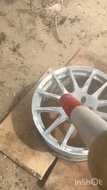 Пескоструй в деле.Пескоструйная обработка литых диск? смотреть онлайн