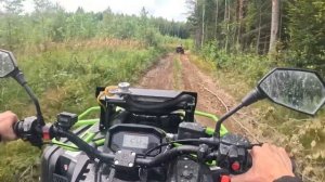 ПОКАТУШКА НА КВАДРИКАХ - РМ 650 И STELS GUEPARD │ СЛОМАЛИ РМ 650-