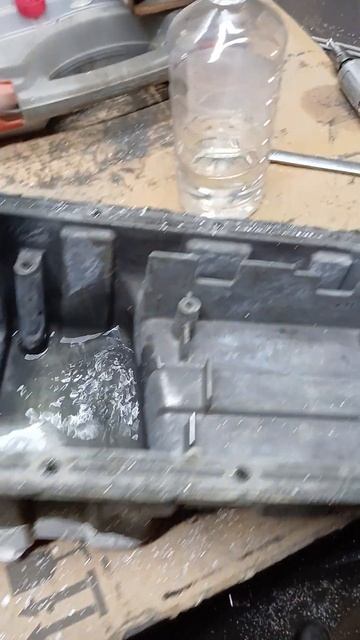 Сварка алюминия(поддон от шевроле круз) смотреть онлайн