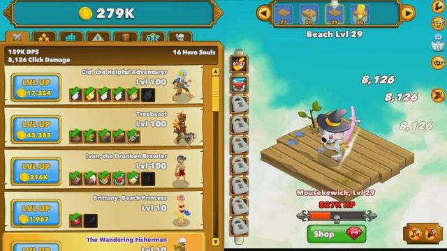 КЛИКЕР ГЕРОЕВ/CLICKER HEROES#1 смотреть онлайн
