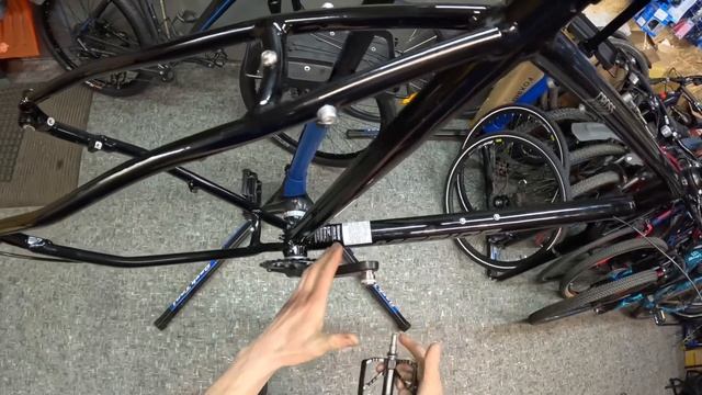 Merida Crossway на странных компонентах.