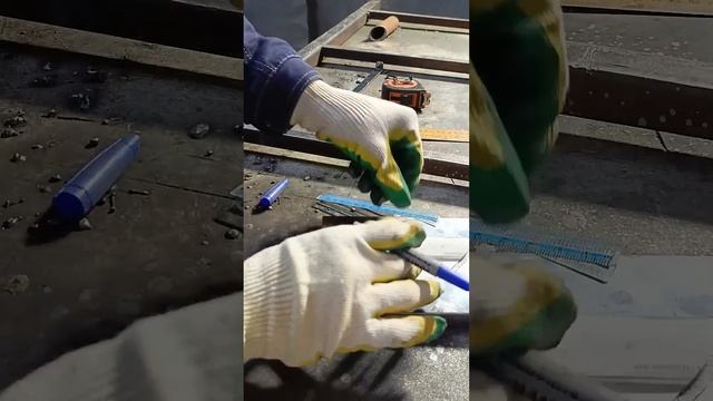 КАК СДЕЛАТЬ ТРЕУГОЛЬНЫЙ УГОЛ С КРУГЛОЙ ТРУБЫ😉 #сварк? смотреть онлайн