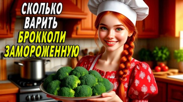 Сколько варить брокколи замороженную