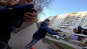 Поездка на электросамокате.