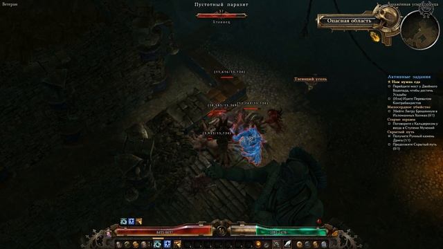 Grim Dawn Прохождение Ветеран №43 Заражённая усыпальница