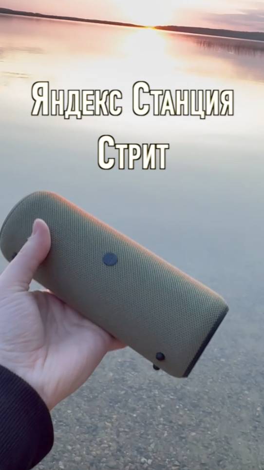 Яндекс Станция Стрит с Алисой портативная умная колонка для природы и спорта, обзор смотреть онлайн