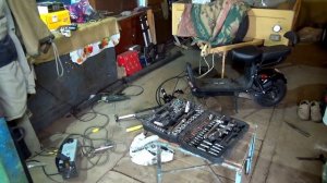 Электроскутер.Модернизация электроскутера.